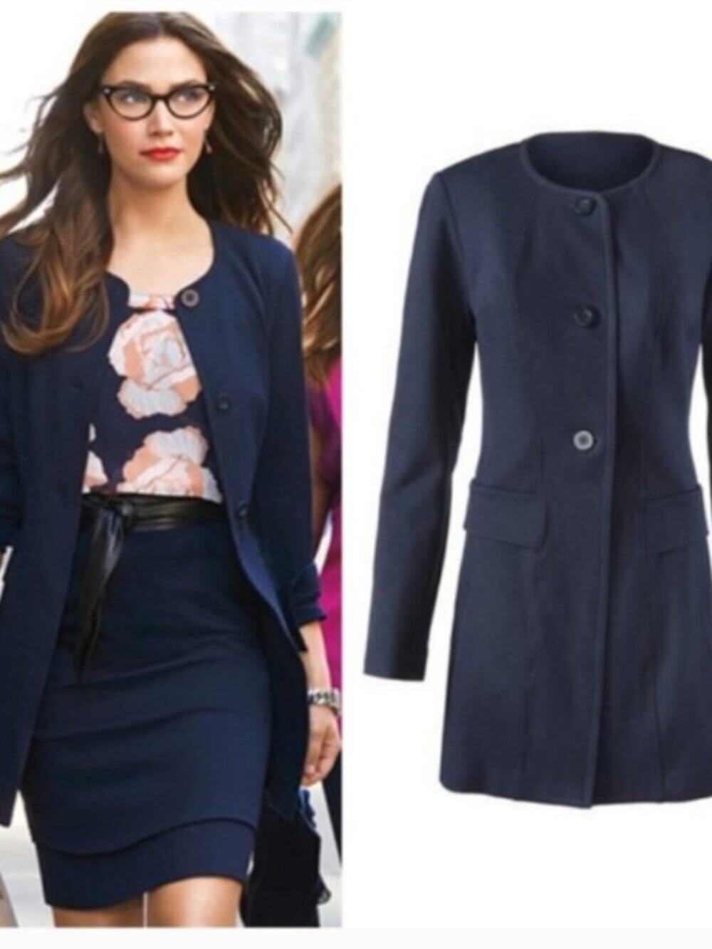 CAbi 5093 Lido Navy Jacket XL
